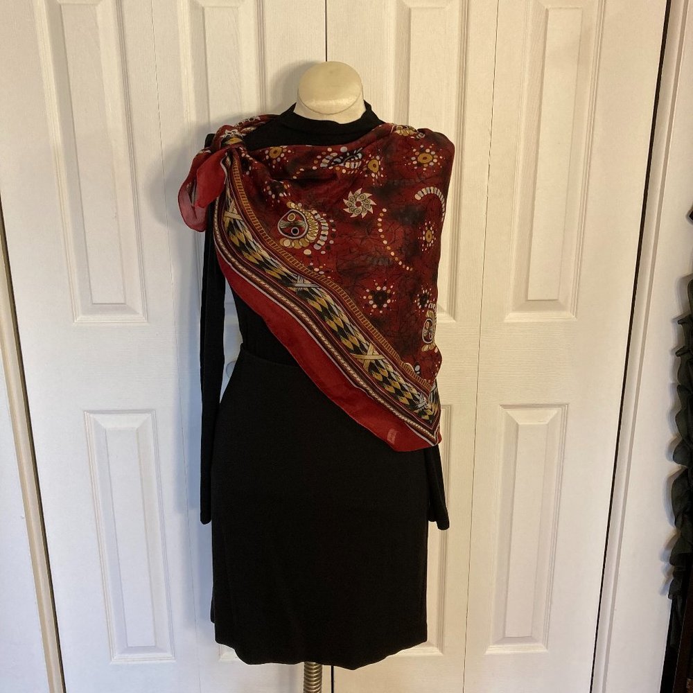 Melissa Boho Print Large Scarf